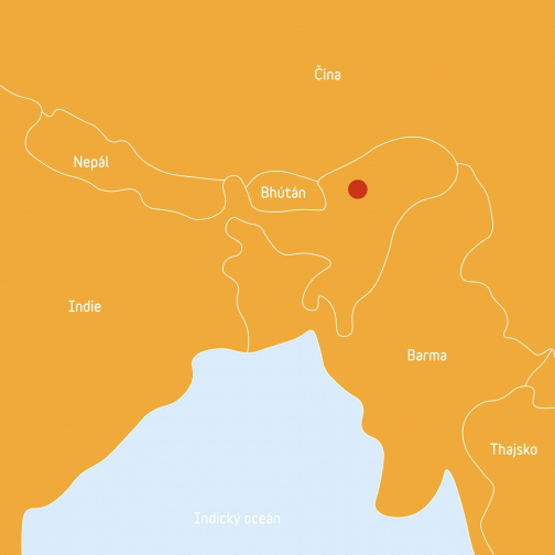 Mapa kmene Apatani - Arunachalpradesh, SV Indie | Planeta lidí