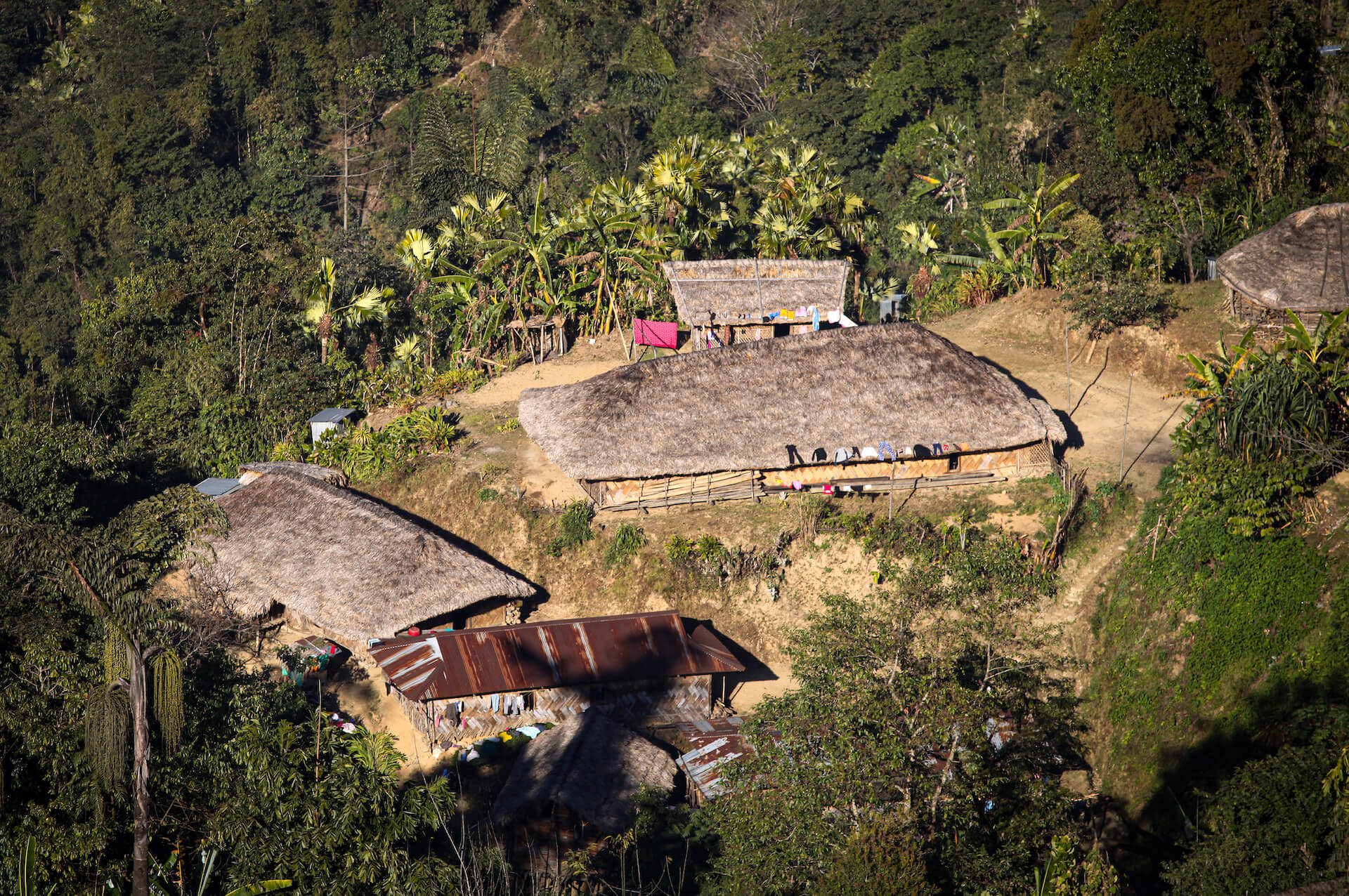 Vesnice Longwa, Nagaland - Planeta lidí