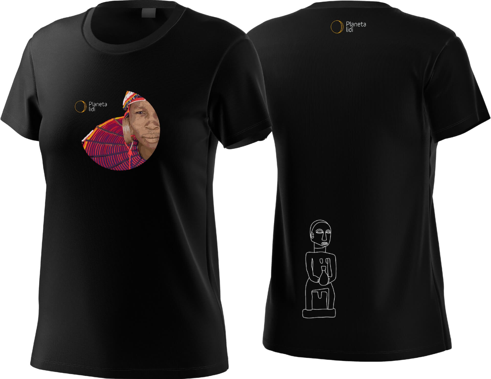 Prodej triček s motivem Planeta lidí