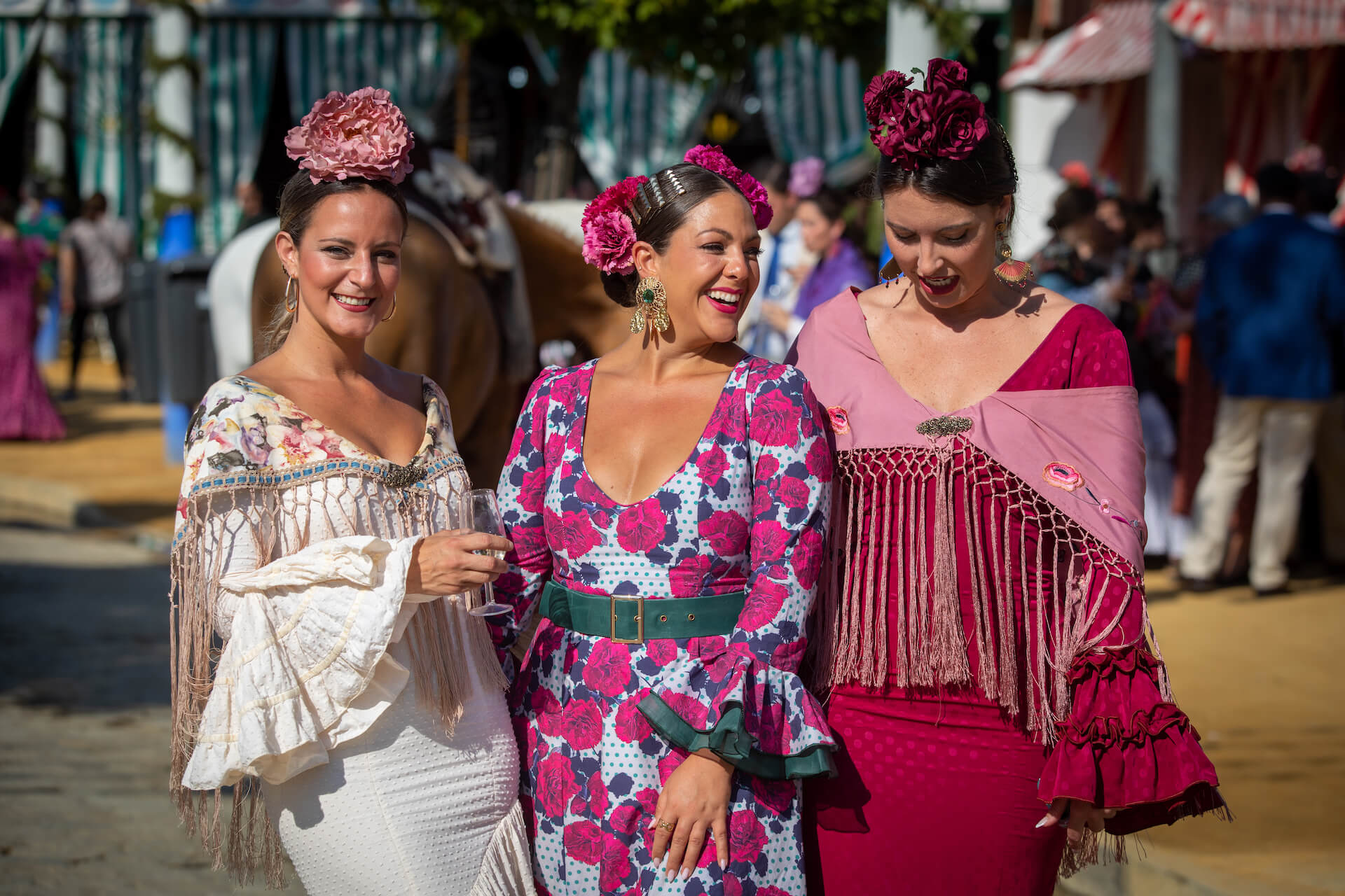 Veselí na Feria de Abrir, Sevilla - Andalusie | Planeta lidí