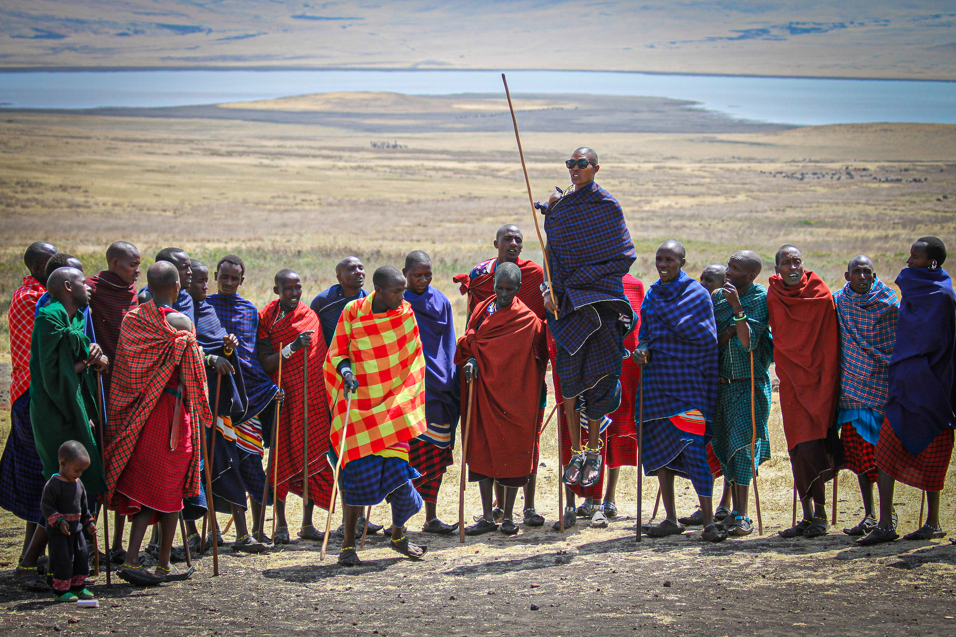 Masajský tanec, NP Serengeti - Planeta lidí