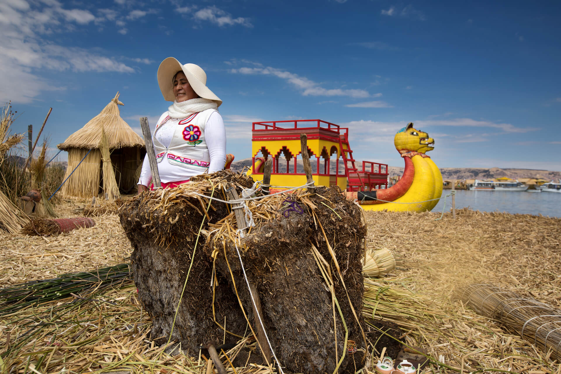 jezero Titicaca, Uros - Martina Grmolenská - Planeta lidí