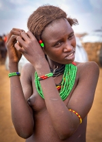 Dívka kmene Dassanech, jižní Etiopie - Planeta lidí