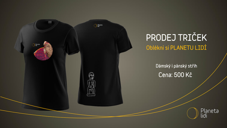 Prodej triček - Planeta lidí