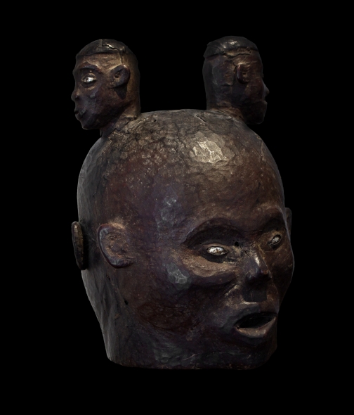 Africká helmová maska Ekoi, Nigerie - Planeta lidí