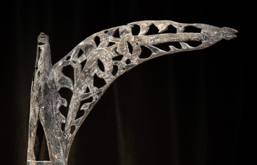 Rituální kůl Mbitoro, Kamoro - Tribal art | Planeta lidí