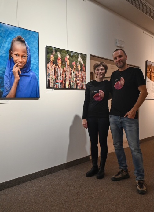 Výstava Planeta lidí v galerii V. Olivy v Novém Strašecí