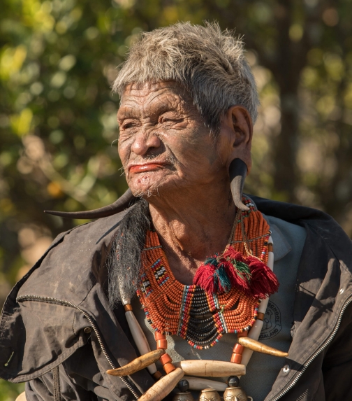 Nágové Konyak - Poslední lovci lebek, Nagaland - David Čečelský, Planeta lidí