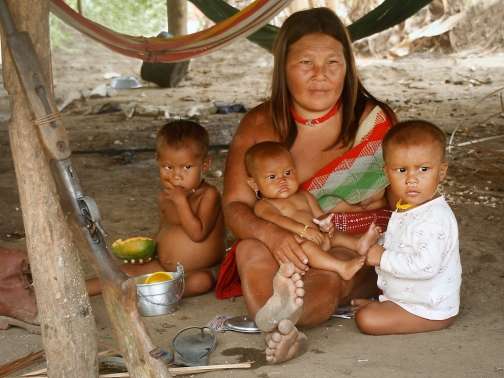 Sanemové, povodí řeky Caura, Venezuela - Planeta lidí