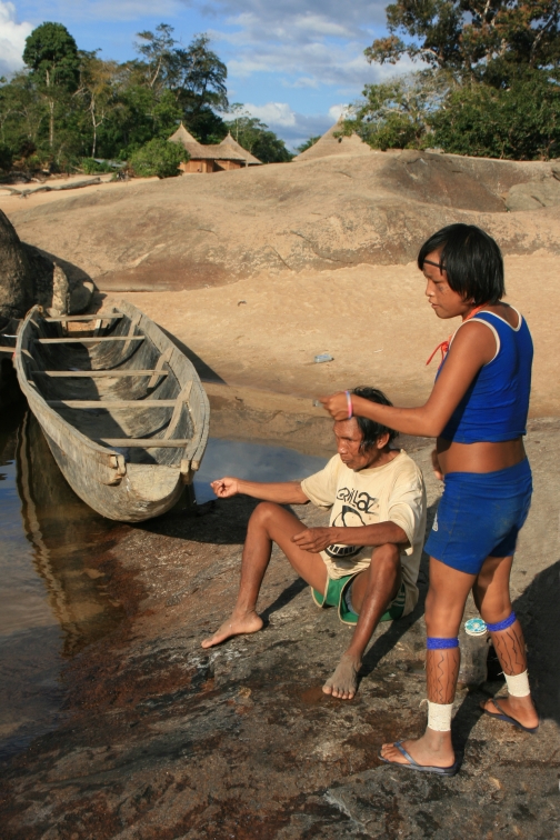 Sanemové, povodí řeky Caura, Venezuela - Planeta lidí