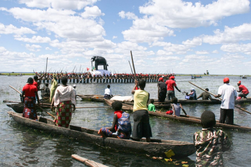 Slavnost Kuomboka - kmen Lozi, Barotseland - Zambie | Planeta lidí