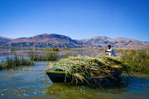 Urové, jezero Titicaca - Bolívie, Peru - Planeta lidí