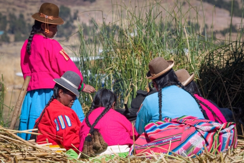Urové, jezero Titicaca - Bolívie, Peru - Planeta lidí