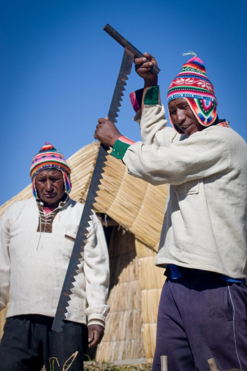 Urové, jezero Titicaca - Bolívie, Peru - Radka Švejnohová | Planeta lidí
