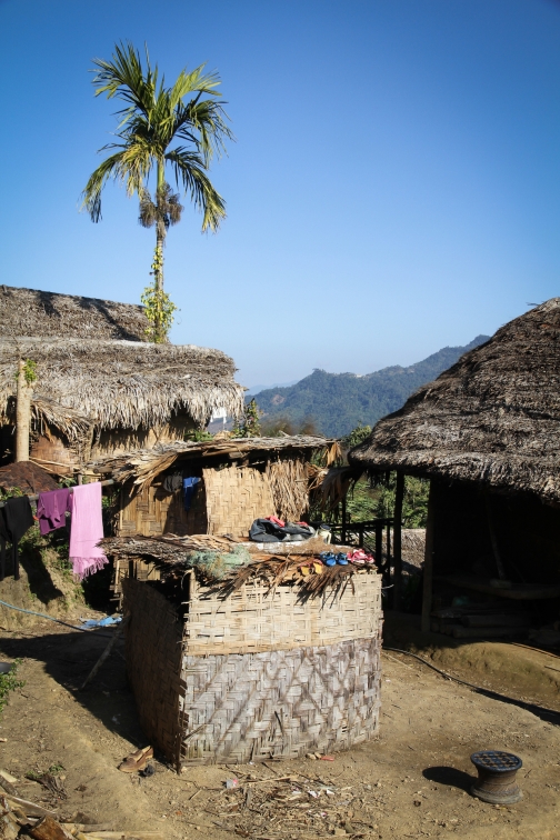 Vesnice v okolí vesnice Longwa, Nagaland - Planeta lidí