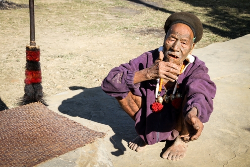 Vesnice v okolí vesnice Longwa, Nagaland - Planeta lidí