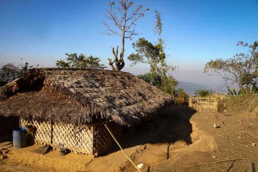 Vesnice v okolí vesnice Longwa, Nagaland - Planeta lidí