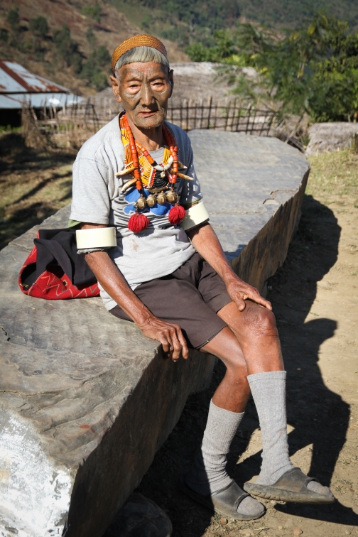 Vesnice v okolí vesnice Longwa, Nagaland - Planeta lidí