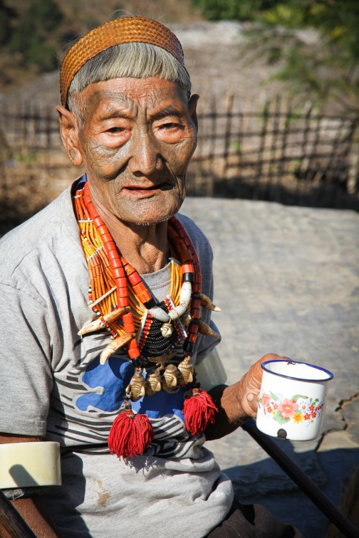 Vesnice v okolí vesnice Longwa, Nagaland - Planeta lidí