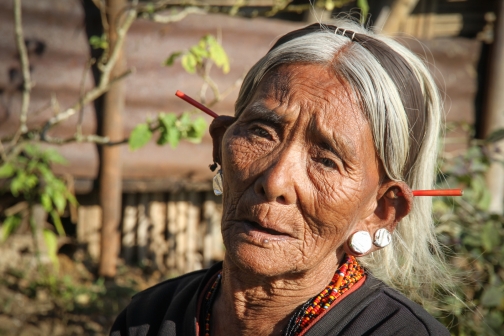Vesnice v okolí vesnice Longwa, Nagaland - Planeta lidí