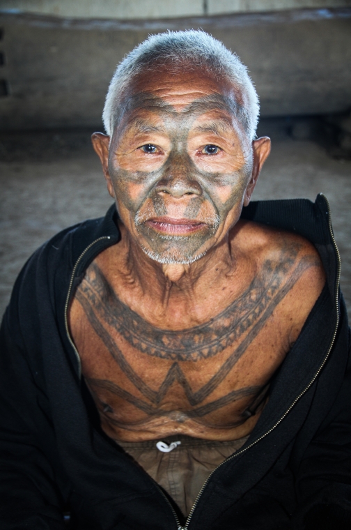 Vesnice v okolí vesnice Longwa, Nagaland - Planeta lidí