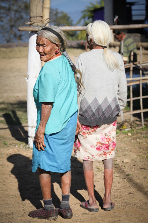 Vesnice v okolí vesnice Longwa, Nagaland - Planeta lidí