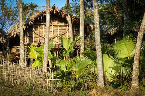 Vesnice v okolí vesnice Longwa, Nagaland - Planeta lidí