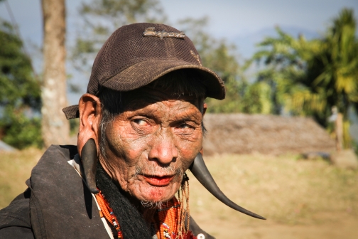 Vesnice v okolí vesnice Longwa, Nagaland - Planeta lidí