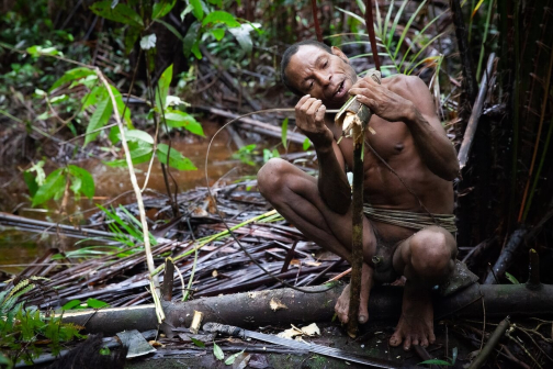 Ze života Korowai, Irian Jaya, Indonésie | Planeta lidí - David Švejnoha