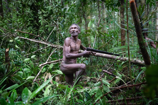 Ze života Korowai, Irian Jaya, Indonésie | Planeta lidí - David Švejnoha