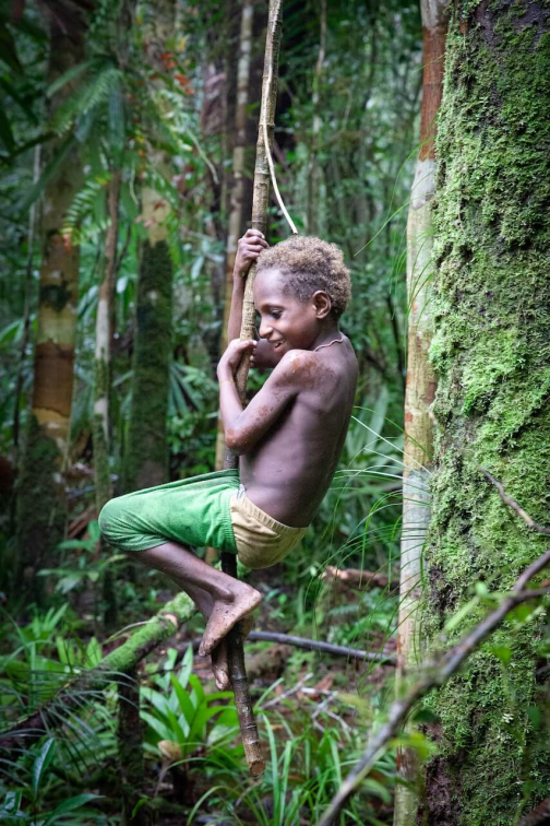 Ze života Korowai, Irian Jaya, Indonésie | Planeta lidí - David Švejnoha