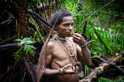 Ze života Korowai, Irian Jaya, Indonésie | Planeta lidí - David Švejnoha