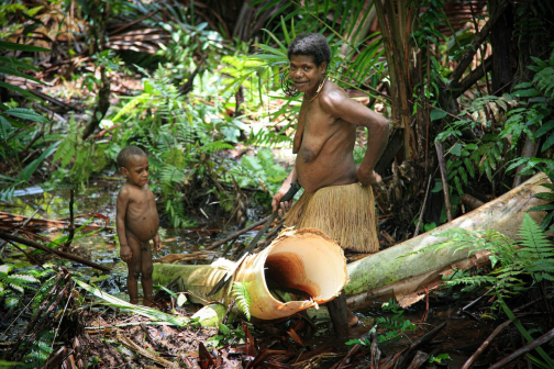 Kombai - Západní Papua, Indonésie - Miroslav Haluza | Planeta lidí