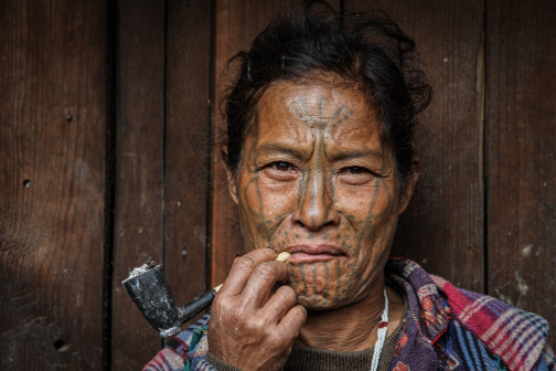 Kmen Muun Chin - Barma, Myanmar - Planeta lidí
