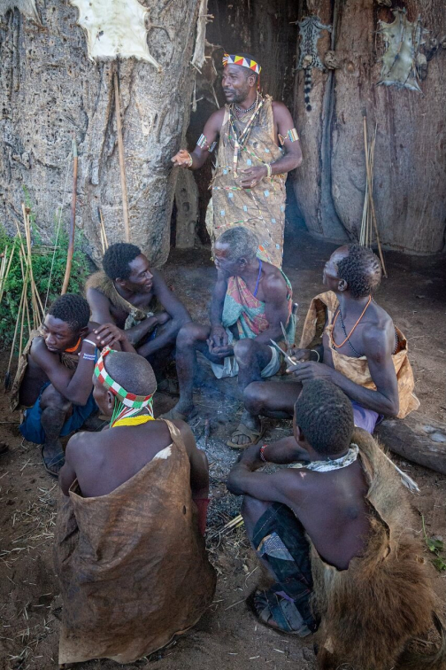 Hadzabe, jezero Eyasi - Tanzanie - Planeta lidí | David Švejnoha