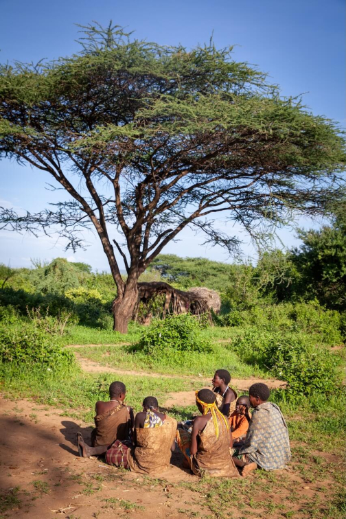 Hadzabe, jezero Eyasi - Tanzanie - Planeta lidí | David Švejnoha