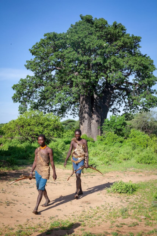 Hadzabe, jezero Eyasi - Tanzanie - Planeta lidí | David Švejnoha