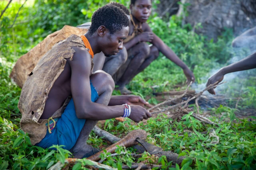 Hadzabe, jezero Eyasi - Tanzanie - Planeta lidí | David Švejnoha