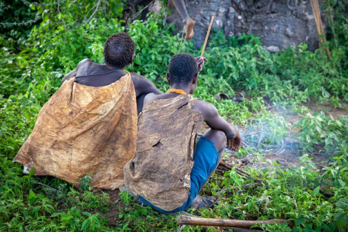 Hadzabe, jezero Eyasi - Tanzanie - Planeta lidí | David Švejnoha