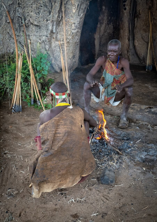 Hadzabe, jezero Eyasi - Tanzanie - Planeta lidí | David Švejnoha