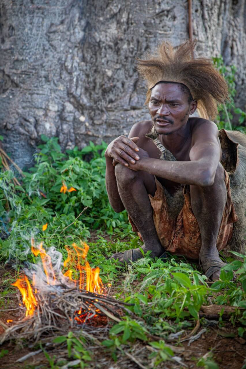 Hadzabe, jezero Eyasi - Tanzanie - Planeta lidí | David Švejnoha