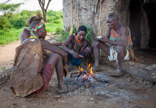 Hadzabe, jezero Eyasi - Tanzanie - Planeta lidí | David Švejnoha