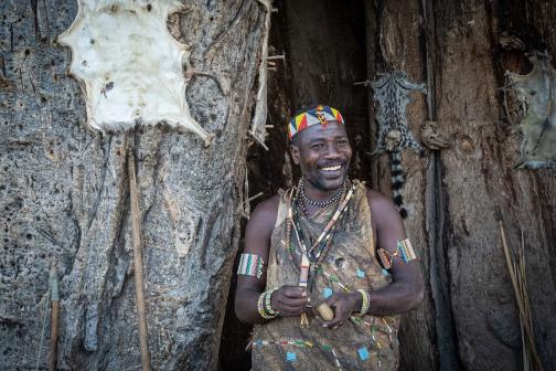 Hadzabe, jezero Eyasi - Tanzanie - Planeta lidí | David Švejnoha