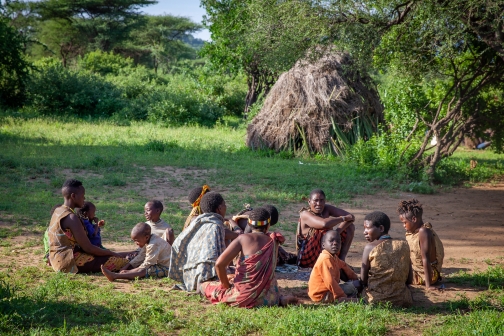 Hadzabe, jezero Eyasi - Tanzánie - Planeta lidí | David Švejnoha