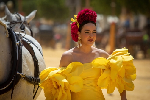 Feria de caballo, oslava koní - Jerez de la Frontera 2022 - Planeta lidí