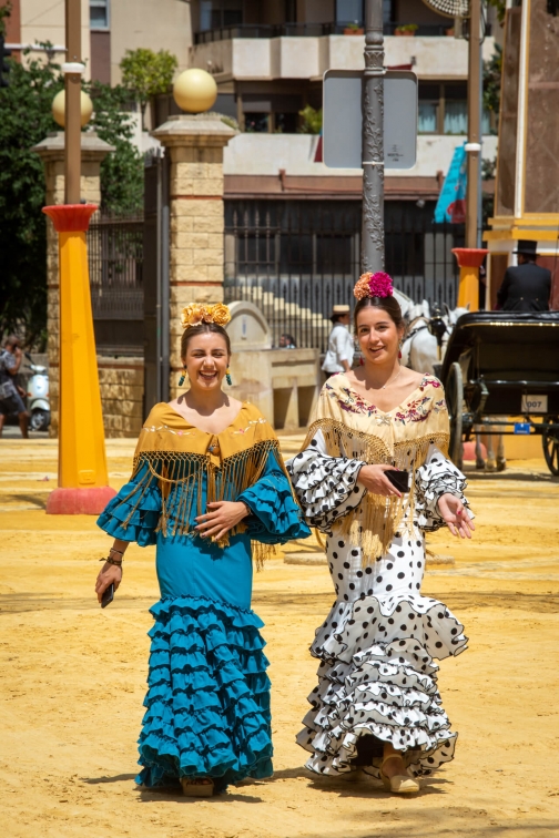 Feria de caballo, oslava koní - Jerez de la Frontera 2022 - Planeta lidí