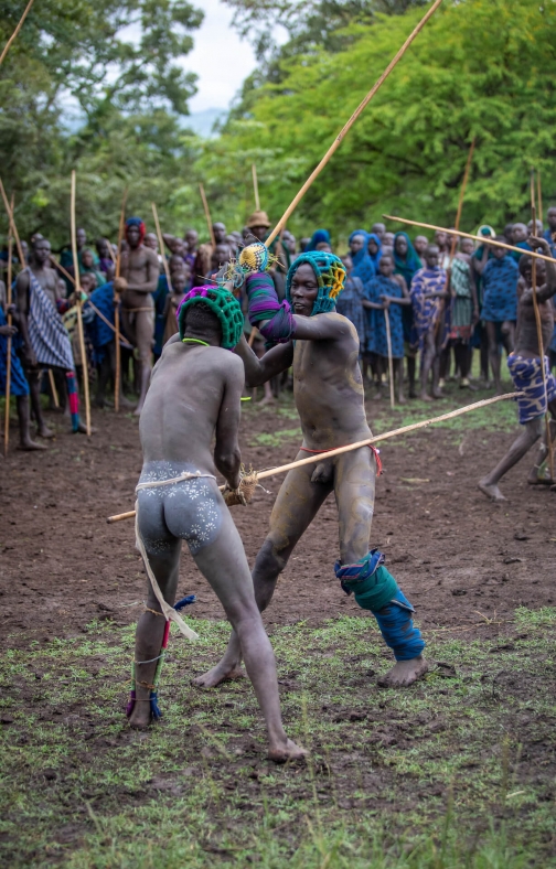 Festival Donga, Surmové - Jižní Etiopie | Planeta lidí
