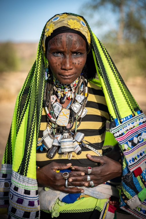 Wodaabe u městečka Roufout | Kmen Fulani | David Čečelský | Planeta lidí