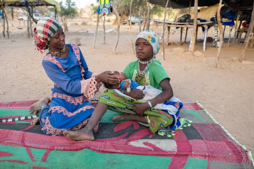 Wodaabe u městečka Roufout | Kmen Fulani | David Čečelský | Planeta lidí