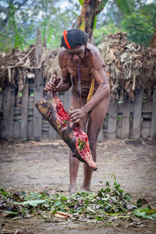 Vesnická zabíjačka, Daniové - Západní Papua - David Švejnoha | Planeta lidí